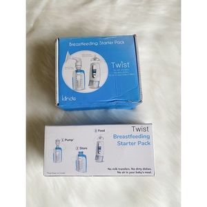 NEVER USED, Kiinde twist, breastfeeding starter pack storage for milk